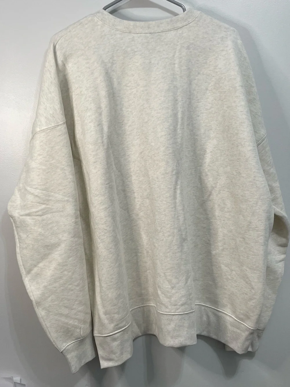 wild fable Oversized Crewneck Sweatshirt in Cream - Picture 3 of 3